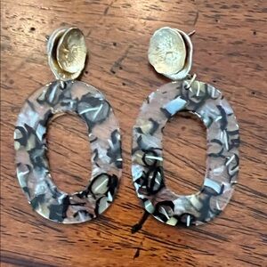 Multicolor Statement Earrings